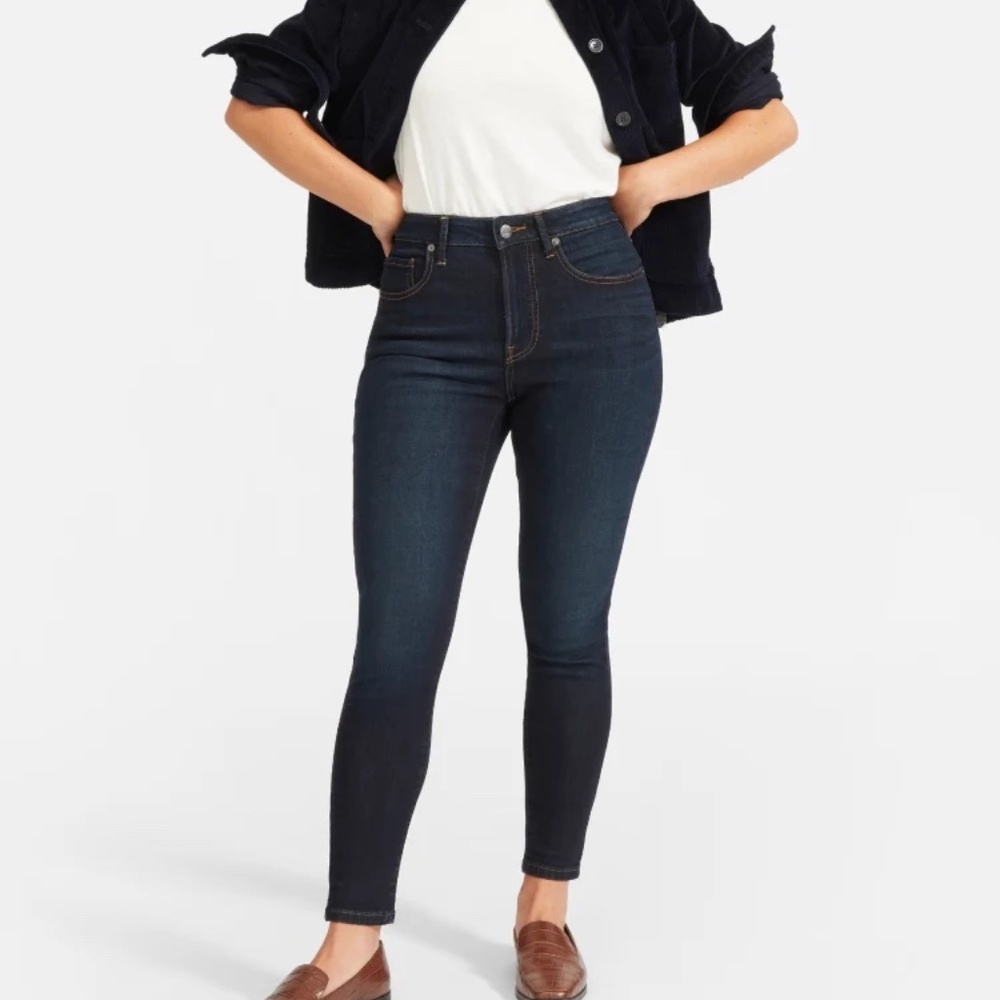 Everlane Curvy High Rise Skinny Jean Size 33 Regular